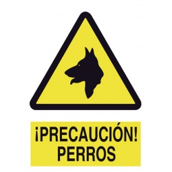 Precaución Perros