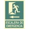 853S | Señal de Escalera de Emergencia a la Izquierda